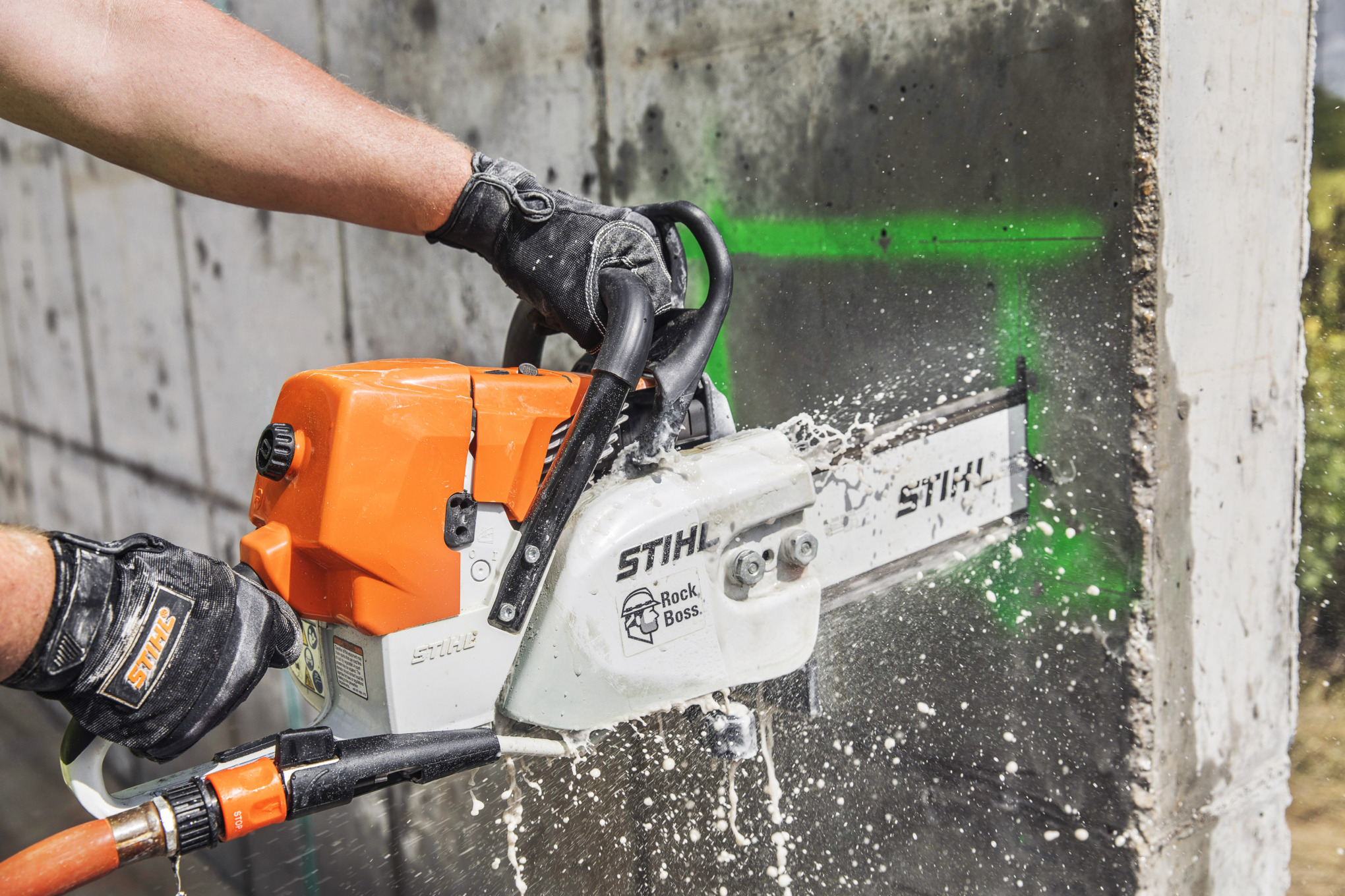 Stihl Gs 461 Rock Boss Concrete Cutter Cut Off Machines Rockwall Tx