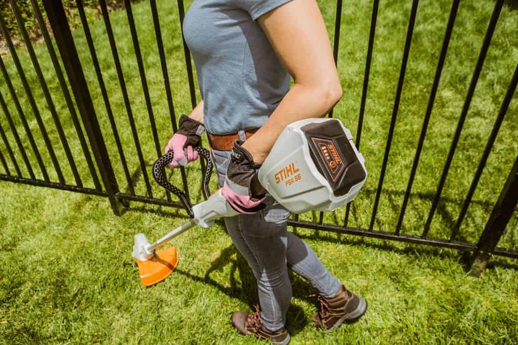 Stihl FSA56 Homeowner battery powered Trimmer near me 2024