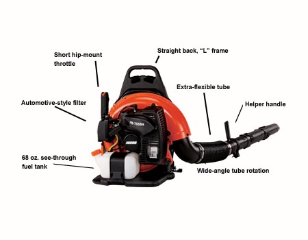 Echo PB 755SH backpack leaf blower