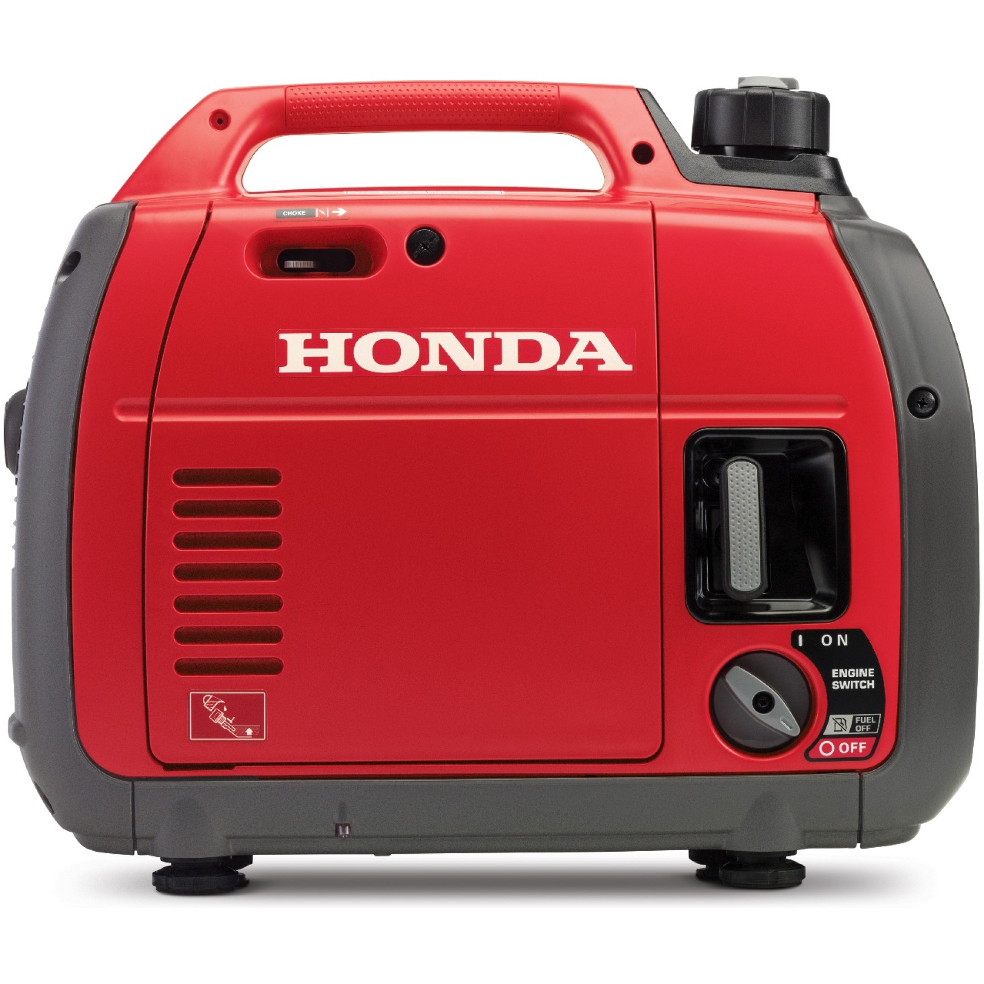 Our favorite camping and tailgating generator - Honda EU2200i Plano