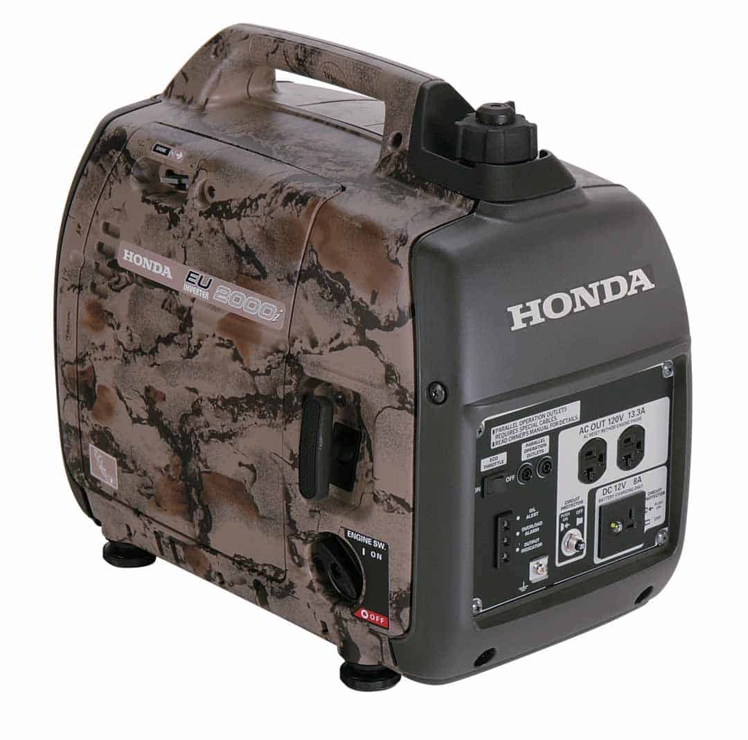 honda eu2000i camo power generator