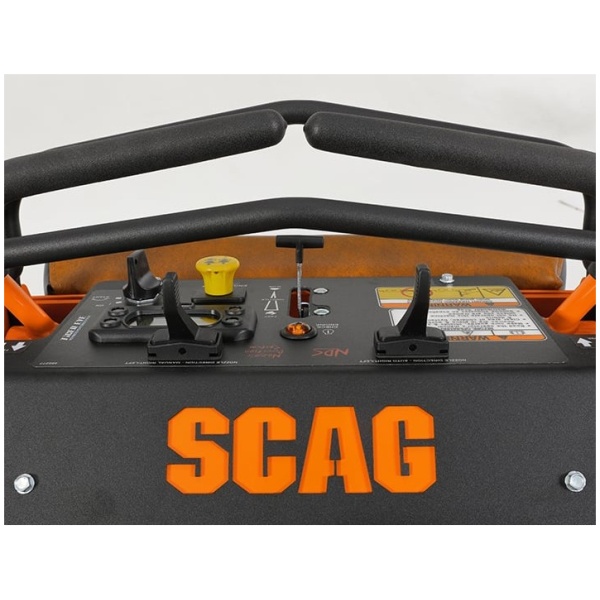 Fingertip Switches for Easy Operation on SCAG Windstorm Blower