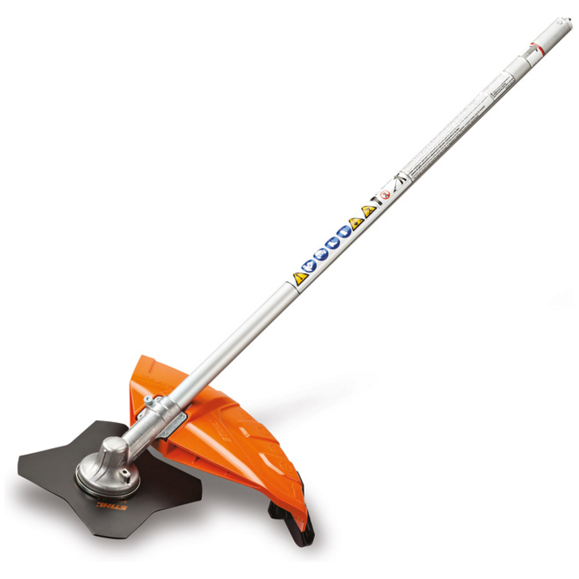 Stihl FS-KM Brushcutter with 4 Tooth Grass Blade KombiSystem Attachment