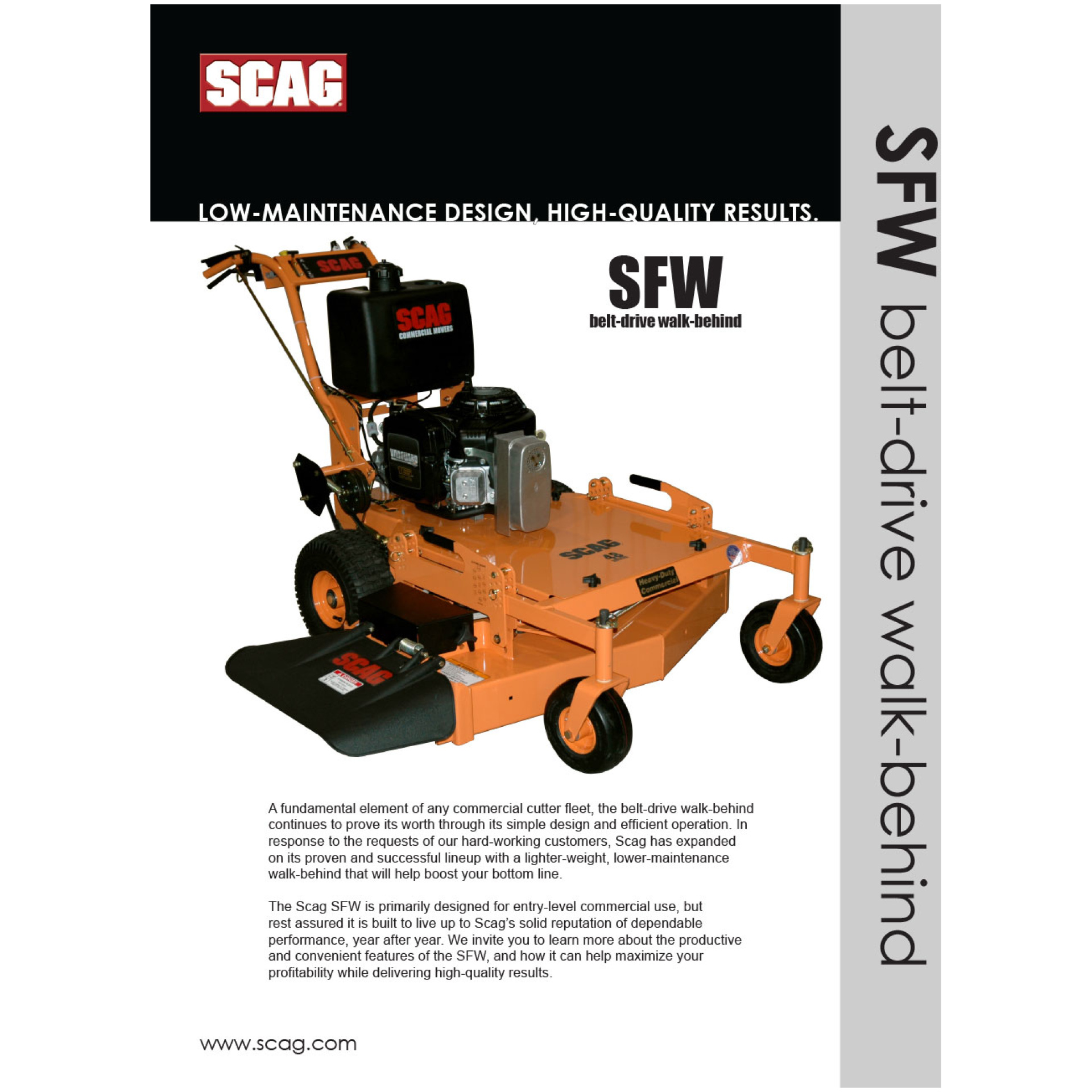 Parts Only] Scag SFW 36