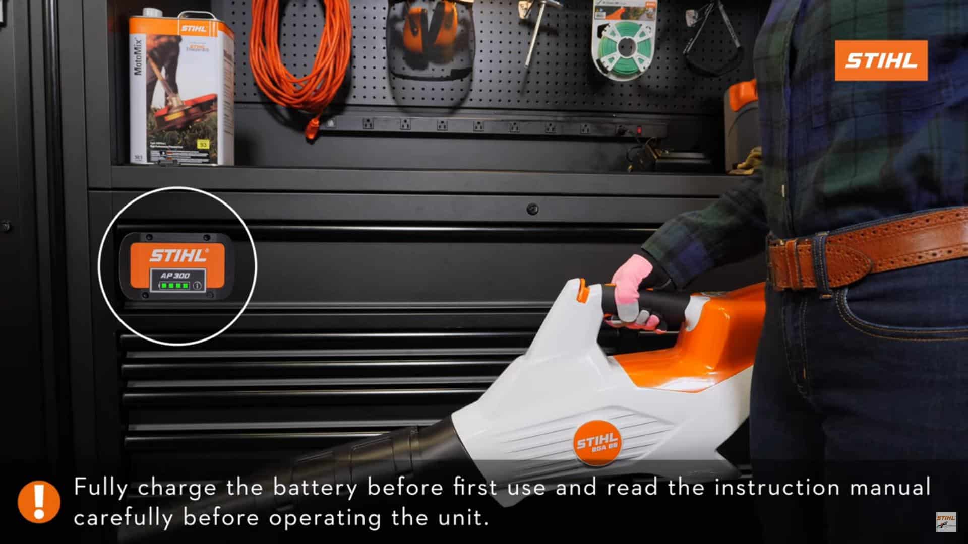 Bga 86 Lightweight Battery Blower Stihl Dealer Garland