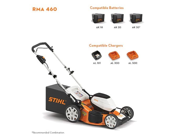 Stihl Rma 460 Battery Lawnmower Dealer Arlington Tx