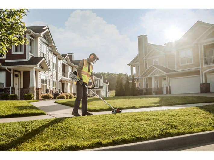 Using Stihl Edger for Lawn Care Near Me In Irving