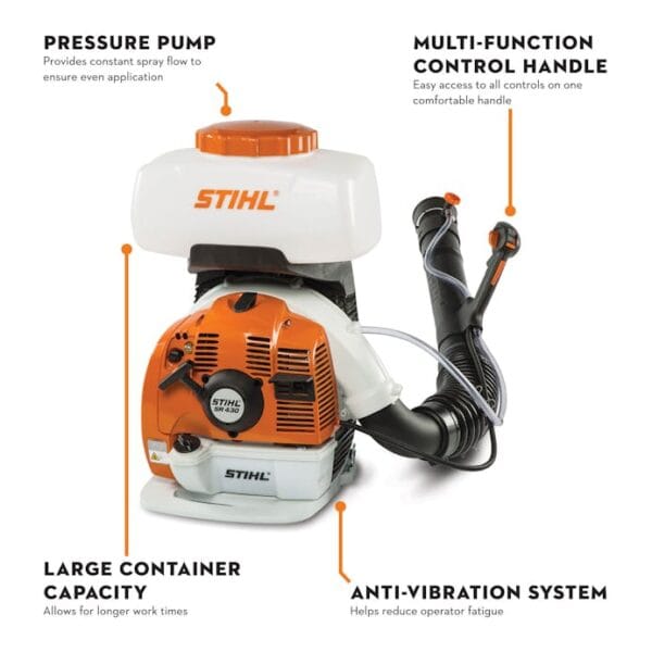 Stihl Sr 430 Backpack Sprayer Sr 430 Flower Mound